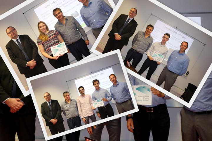 2019 prize ceremony with Faurecia Interior Systems (photo INSA Strasbourg)